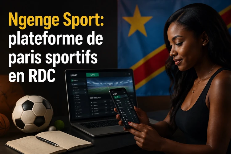 Ngenge Sport : plateforme de paris sportifs en RDC