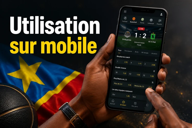 Utilisation sur mobile