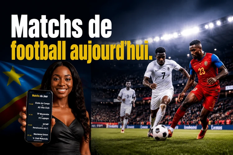 Matchs de football aujourd'hui